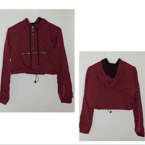 Windsor half zip windbreaker